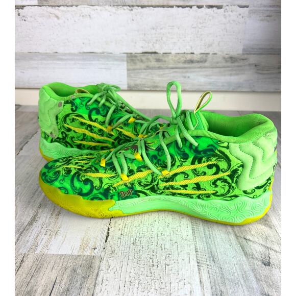 PUMA x LaMelo Ball MB.03 LaFrance Mens 11 Green Basketball Sneakers Athletic - Picture 6 of 10